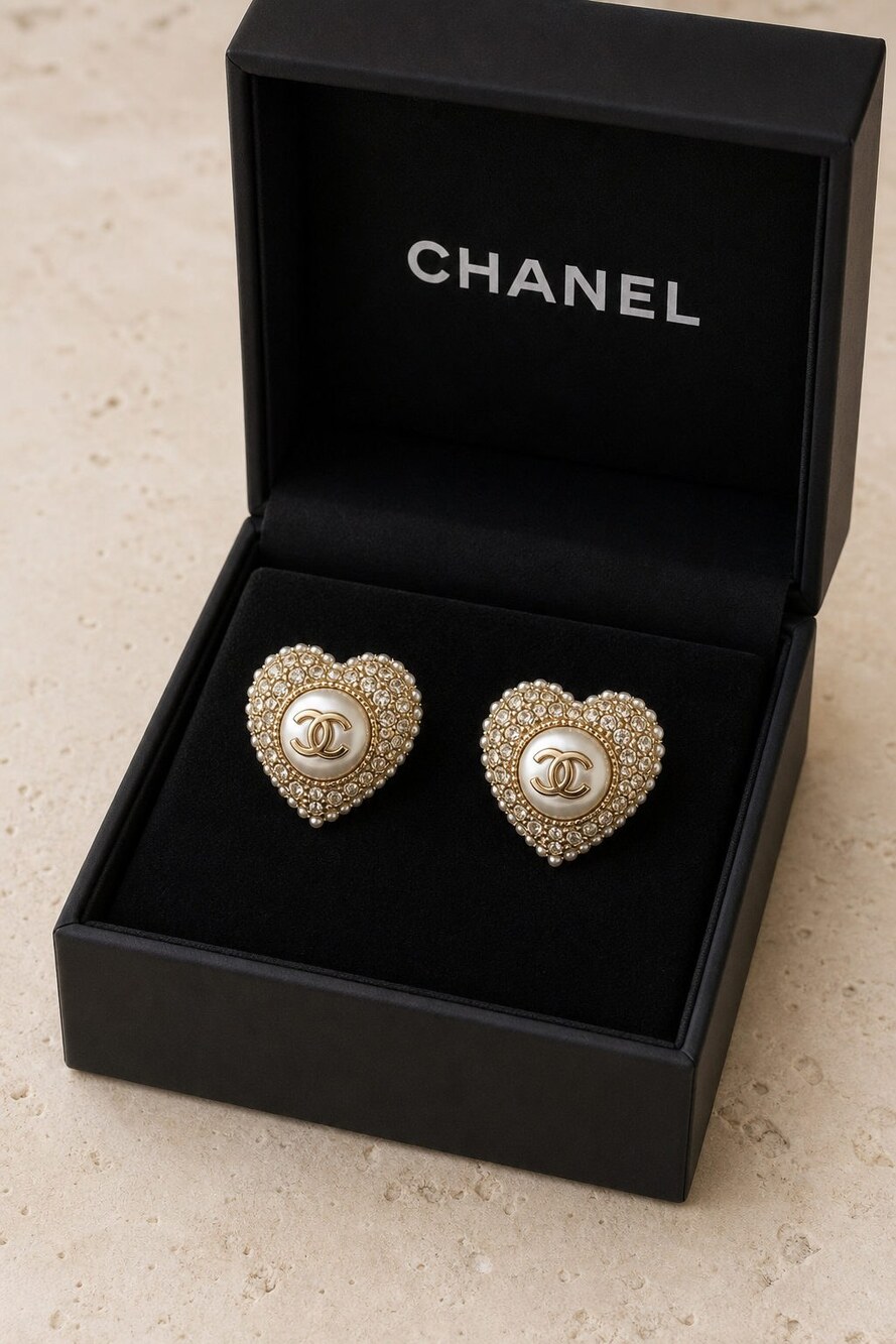 CHANEL Classic Parisian Earrings Style 33 | New with Box - Picture 7 of 9